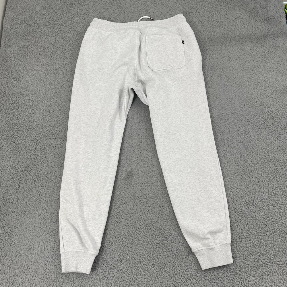 Hurley Coastal Dunes Fleece Jogger Men XL Gray Terry Cloth Pull On Drawstring - Picture 8 of 15